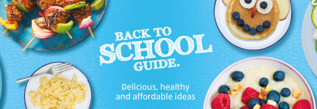 An example of a back-to-school guide for parents to help them make a shopping list