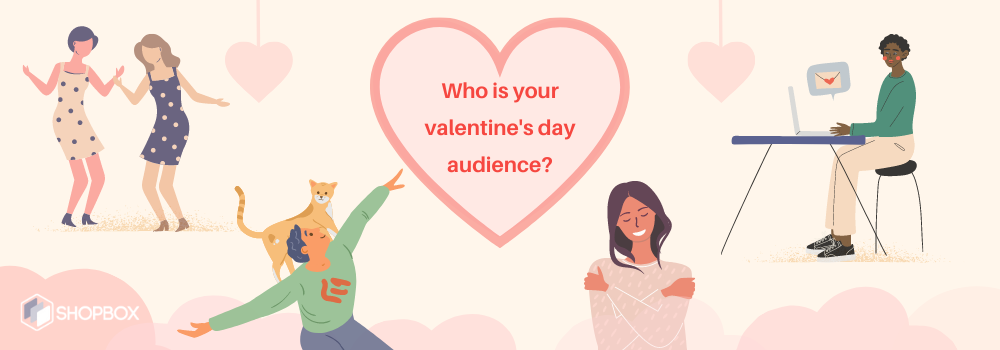Inclusive valentines day for different types of audiences