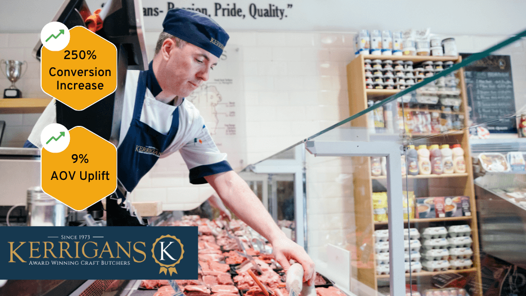 Shopbox AI transforms the shopping experience for craft butcher Kerrigans, boosting conversions by 250%